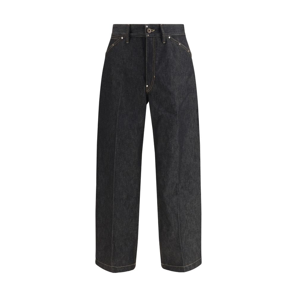 Blue Cotton Jeans Denim