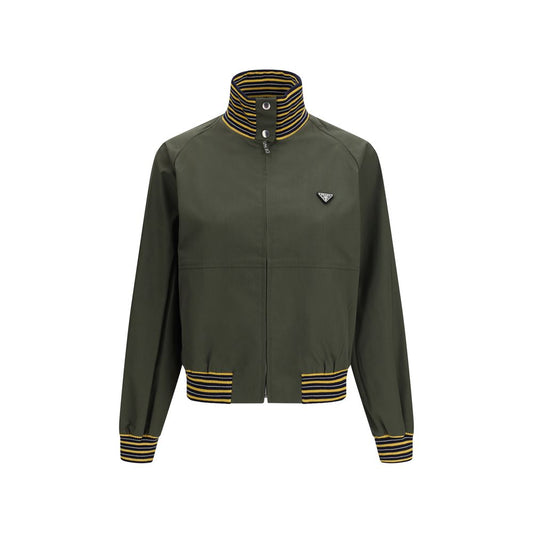 Bicolor Polyester Bomber
