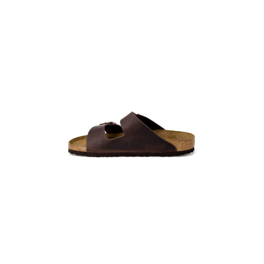 Brown Leather Slippers