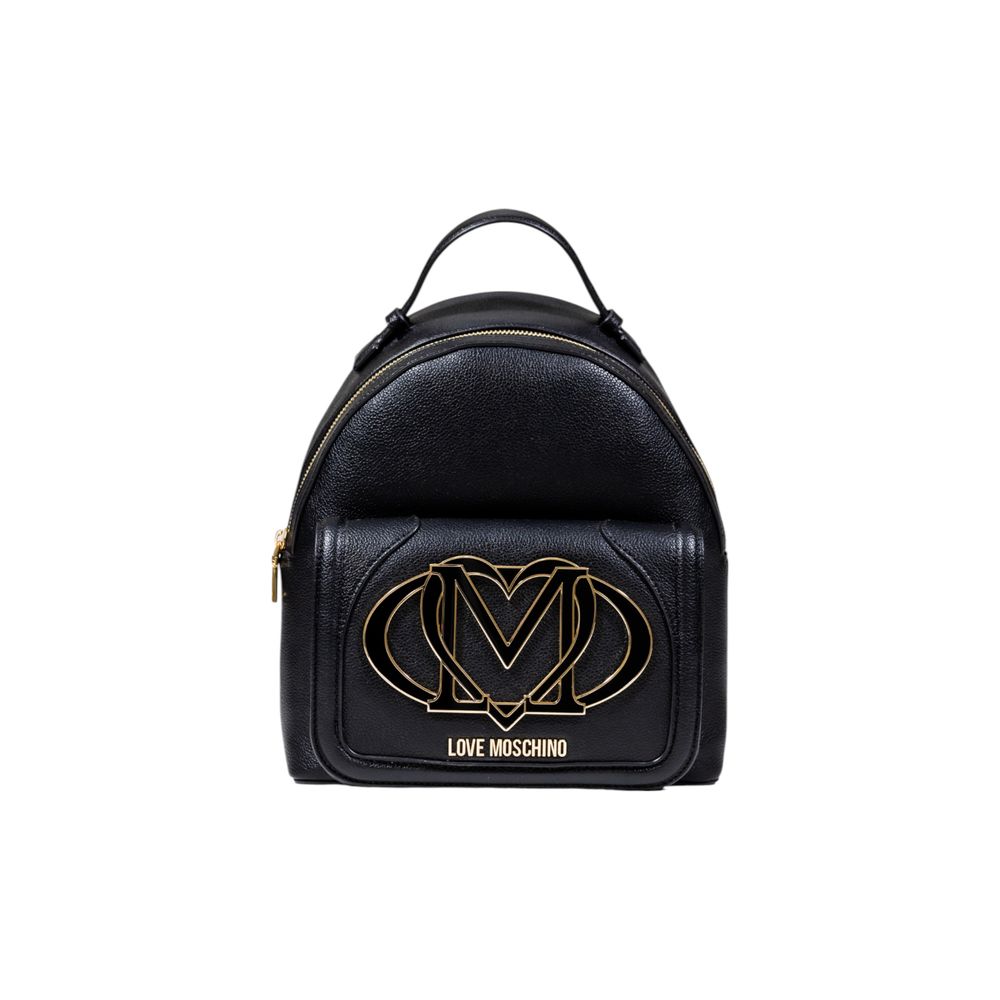 Black Polyethylene Backpack