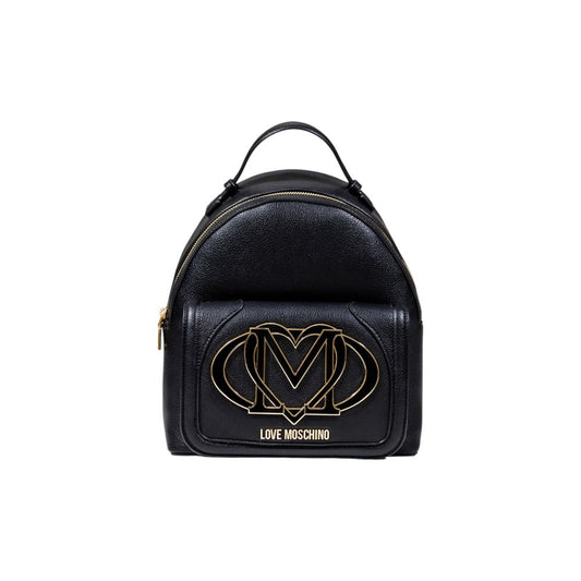 Black Polyethylene Backpack