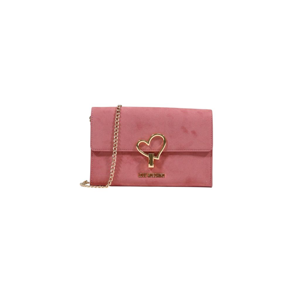 Pink Polyethylene Handbag
