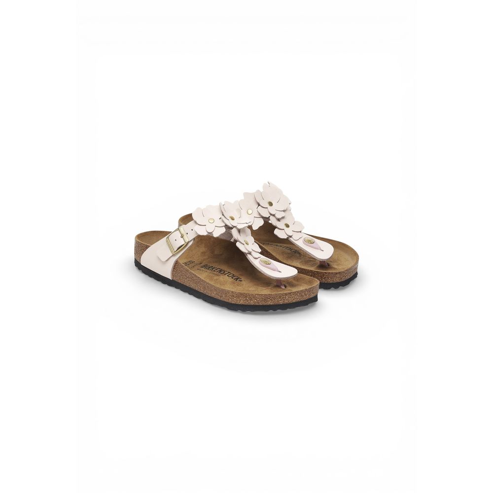 Pink Leather Sandals