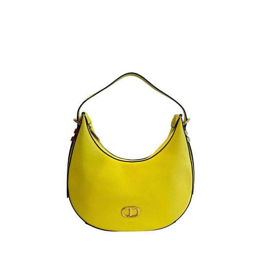 Bicolor Polyethylene Clutch Bag