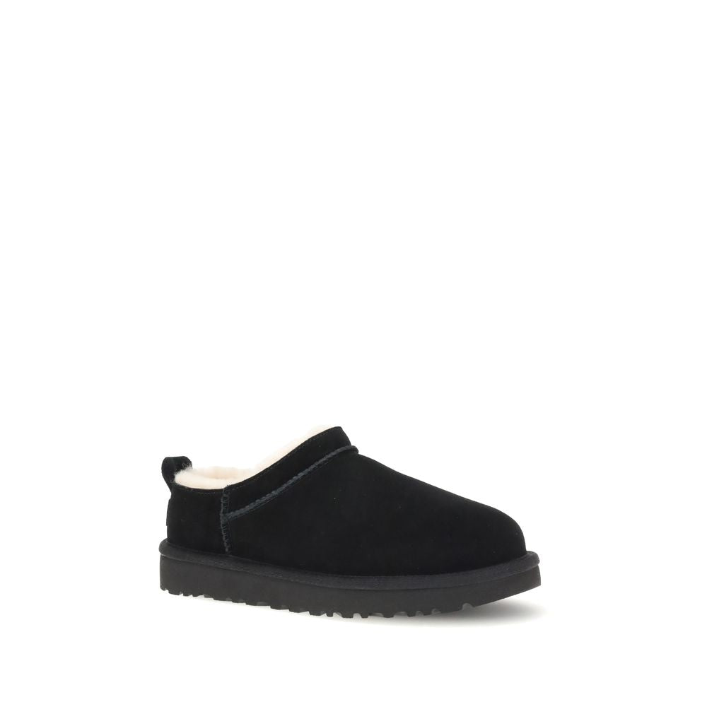 Black Leather Ankle Boots