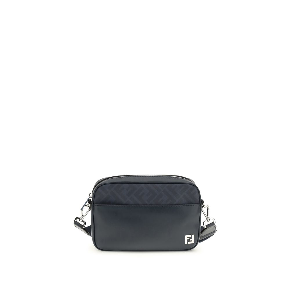 Blue Calf Leather Bos Taurus Shoulder Bag