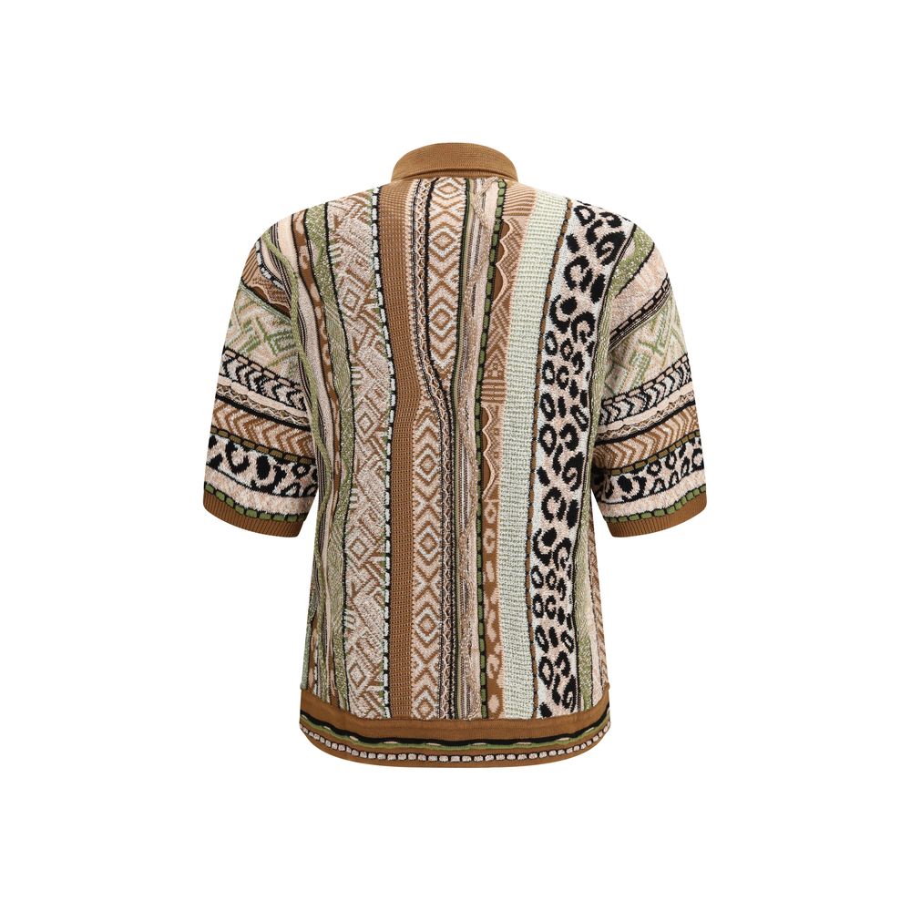 Multicolor Cotton Pattern Shirt
