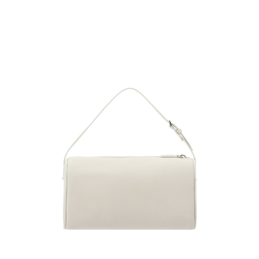 White Calf Leather Bos Taurus Shoulder Bag
