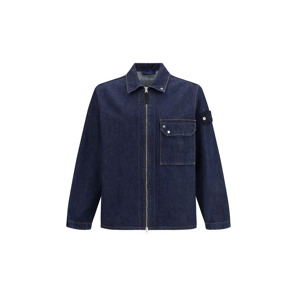 Blue Cotton Denim Jacket