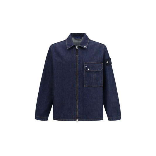 Blue Cotton Denim Jacket