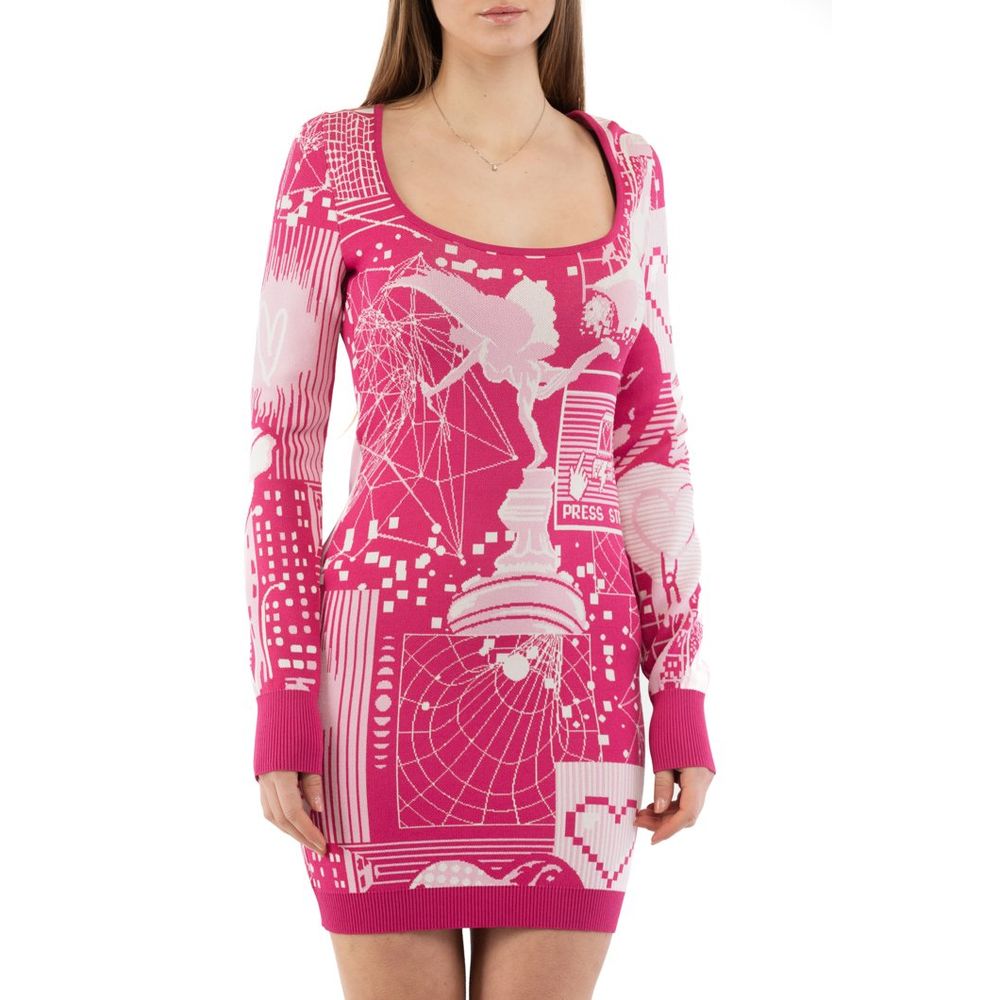 Multicolor Viscose Casual Dress