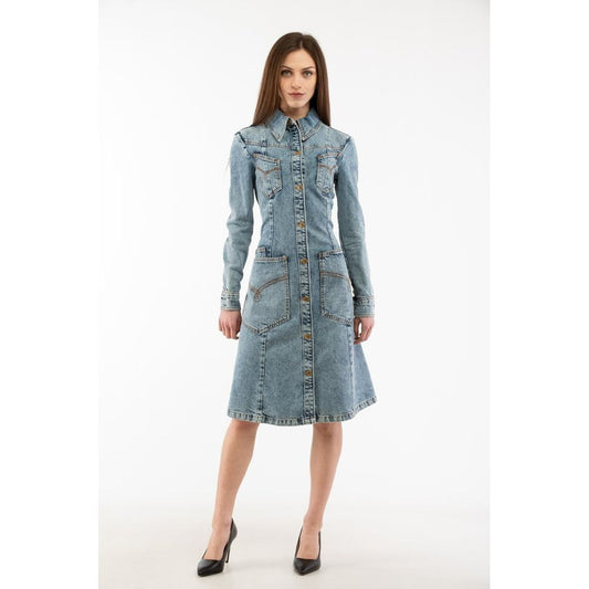 Multicolor Cotton Casual Dress