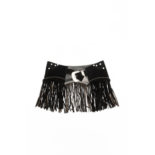 Multicolor Polyester High-Waist Belt