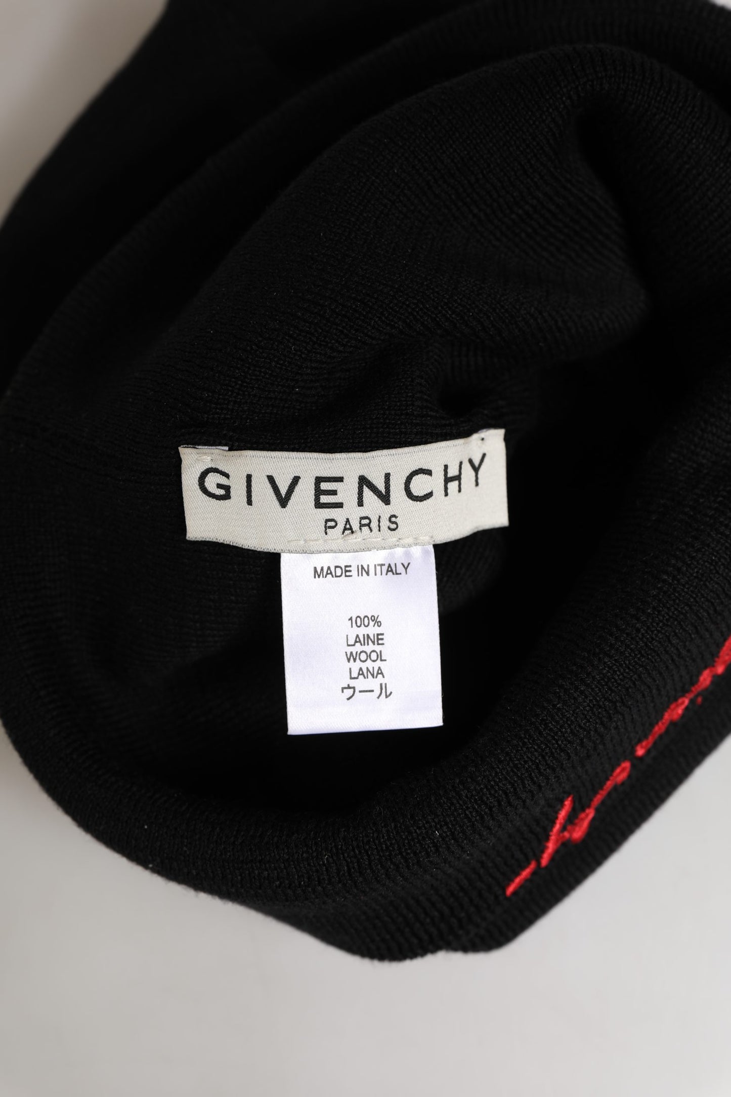 Men Black 100% Wool Winter Warmer Beanie Capello Hat