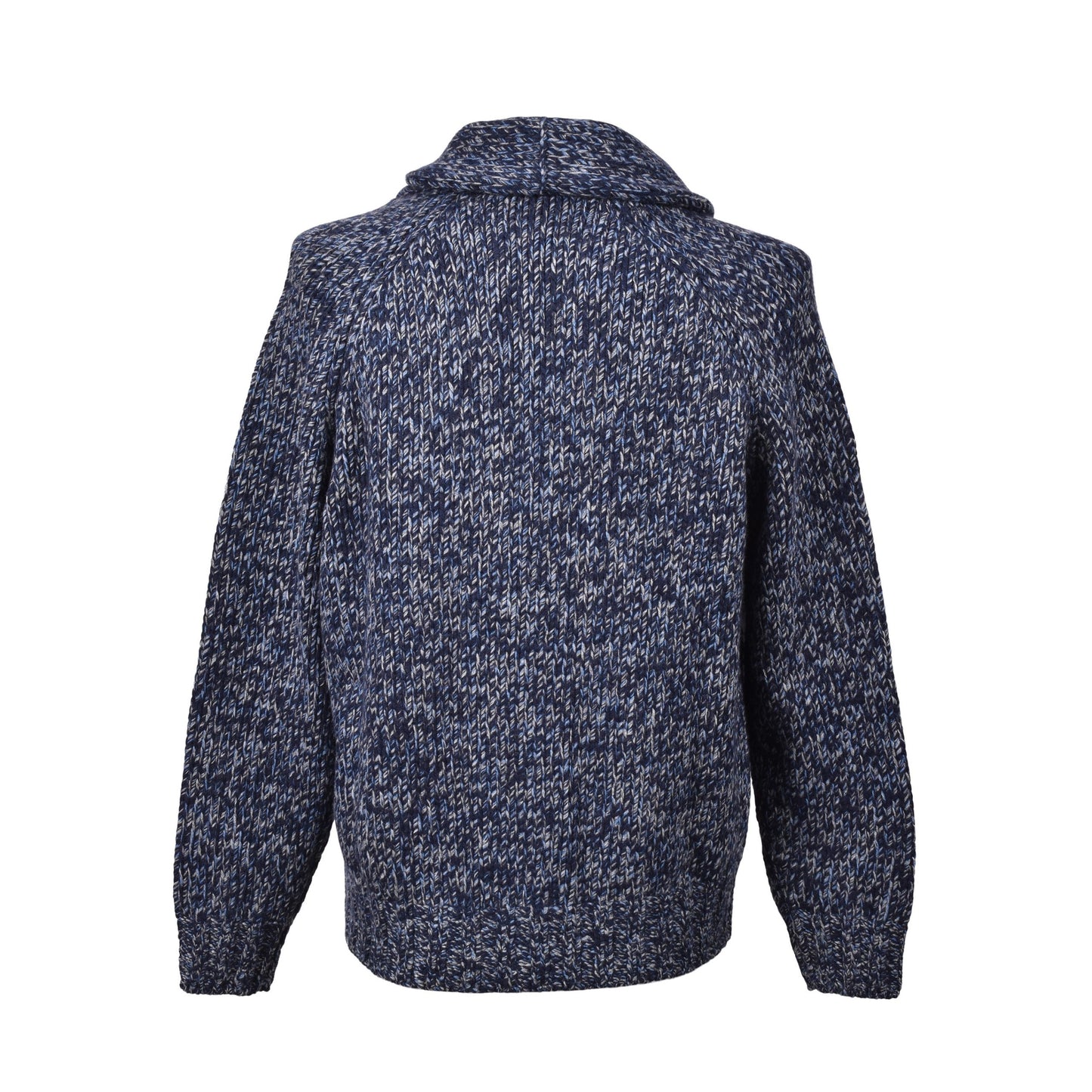 Blue Wool Cardigan