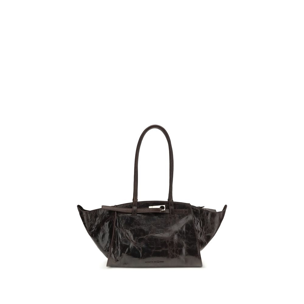 Brown Calf Leather Bos Taurus Shoulder Bag