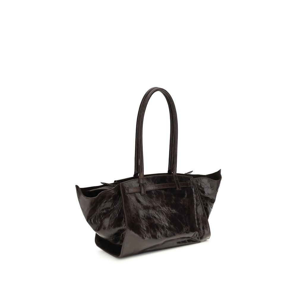 Brown Calf Leather Bos Taurus Shoulder Bag