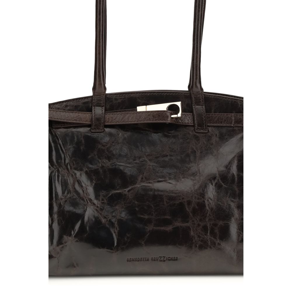 Brown Calf Leather Bos Taurus Shoulder Bag