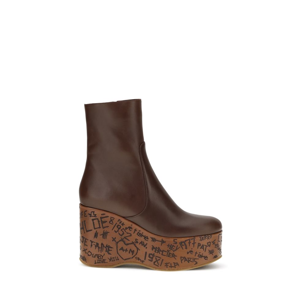 Brown Leather Boots