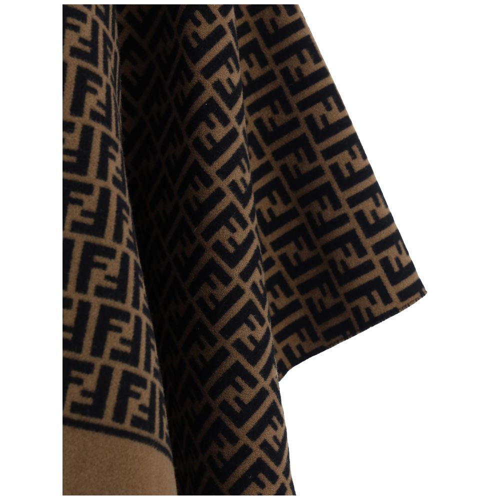 Brown Wool Scarf