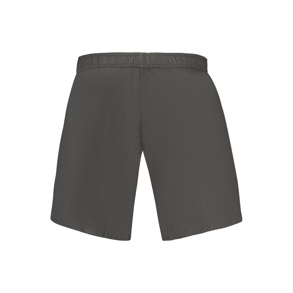 Nero Polyester Men's Swim Boxer