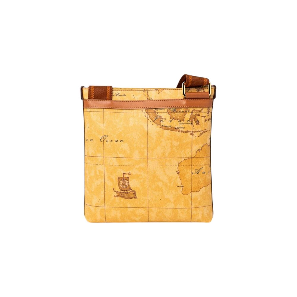 Beige Leather Shoulder Bag