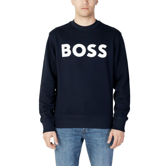 Blue Cotton Sweatshirt