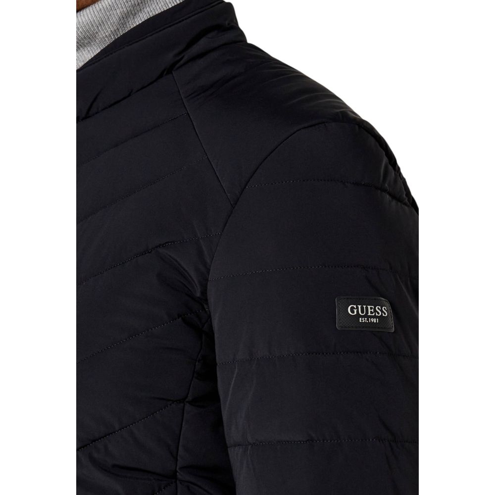 Black Elastane Coat