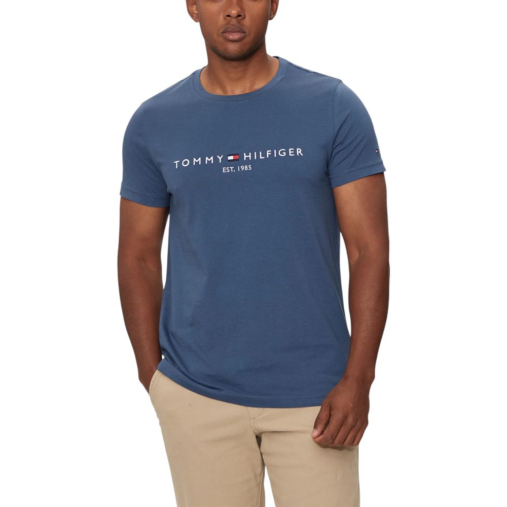 Blue Cotton T-Shirt