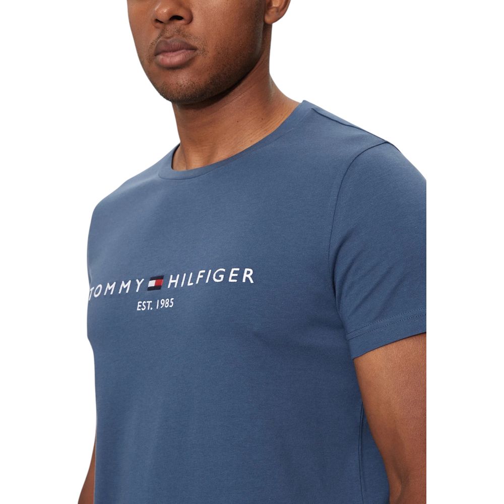 Blue Cotton T-Shirt