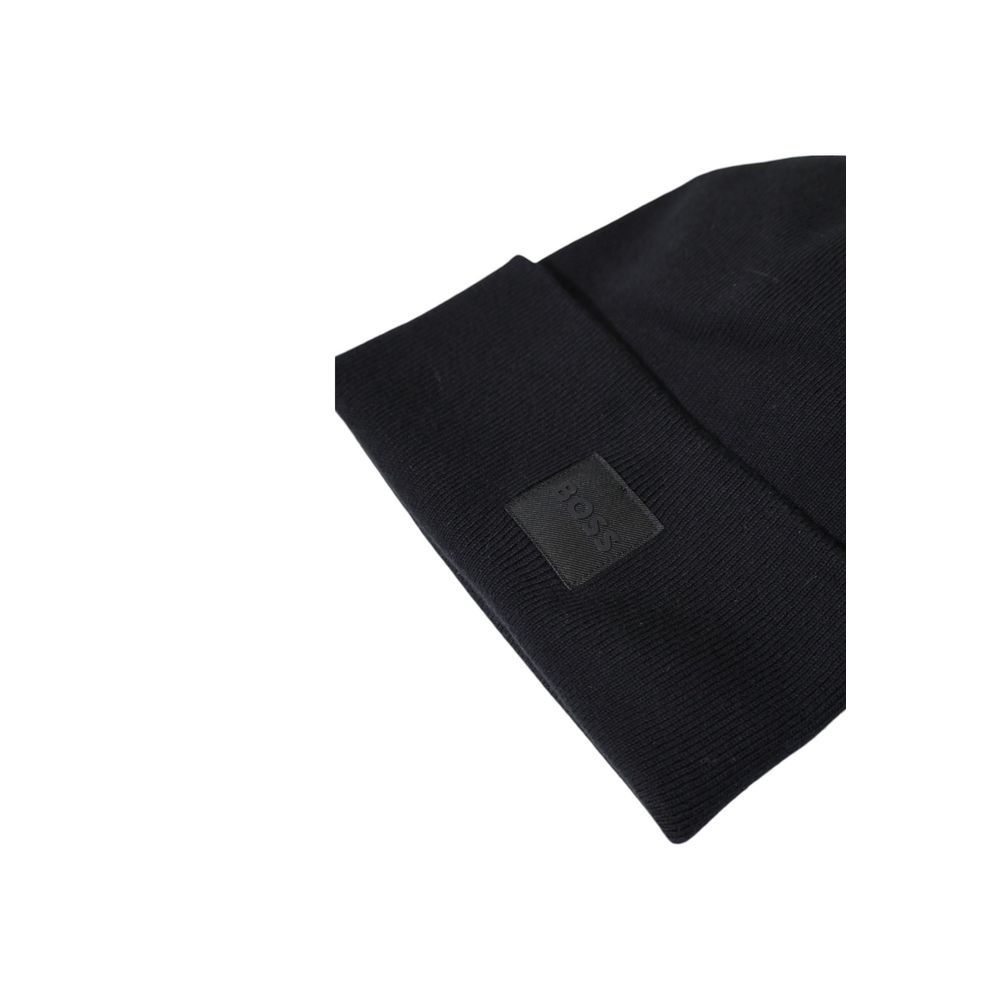 Black Cotton Cap (Baseball Hat)