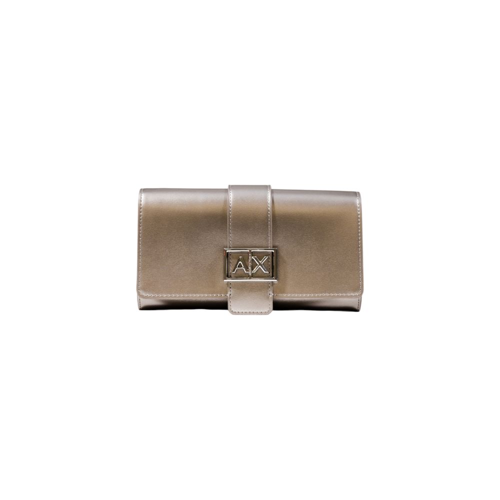 Gray Polyester Handbag
