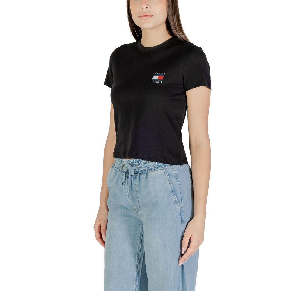 Black Recycled Cotton T-Shirt