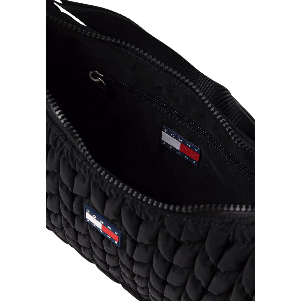 Black Recycled Polyester Handbag