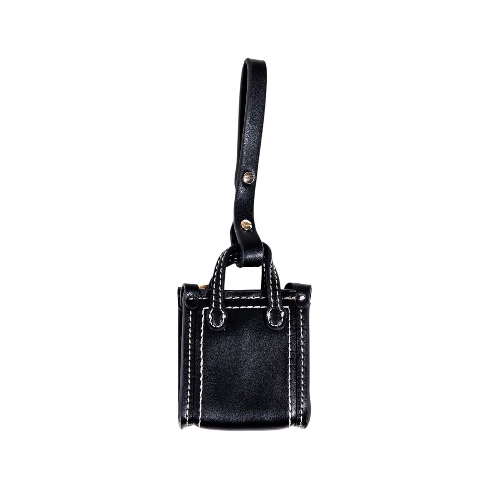 Black Polyethylene Keychain