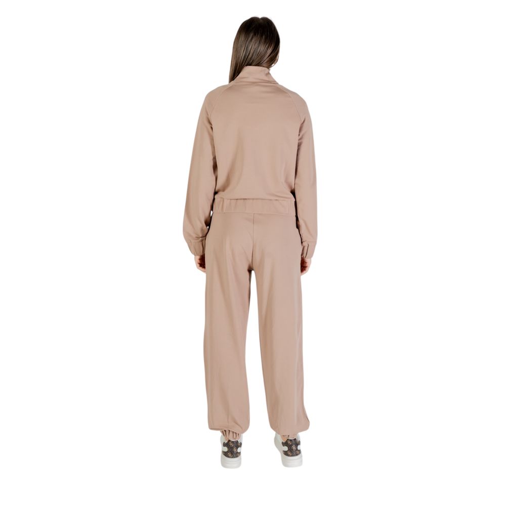Brown Cotton Tracksuit