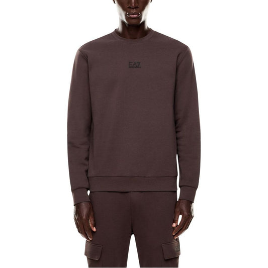 Brown Cotton Sweatshirt