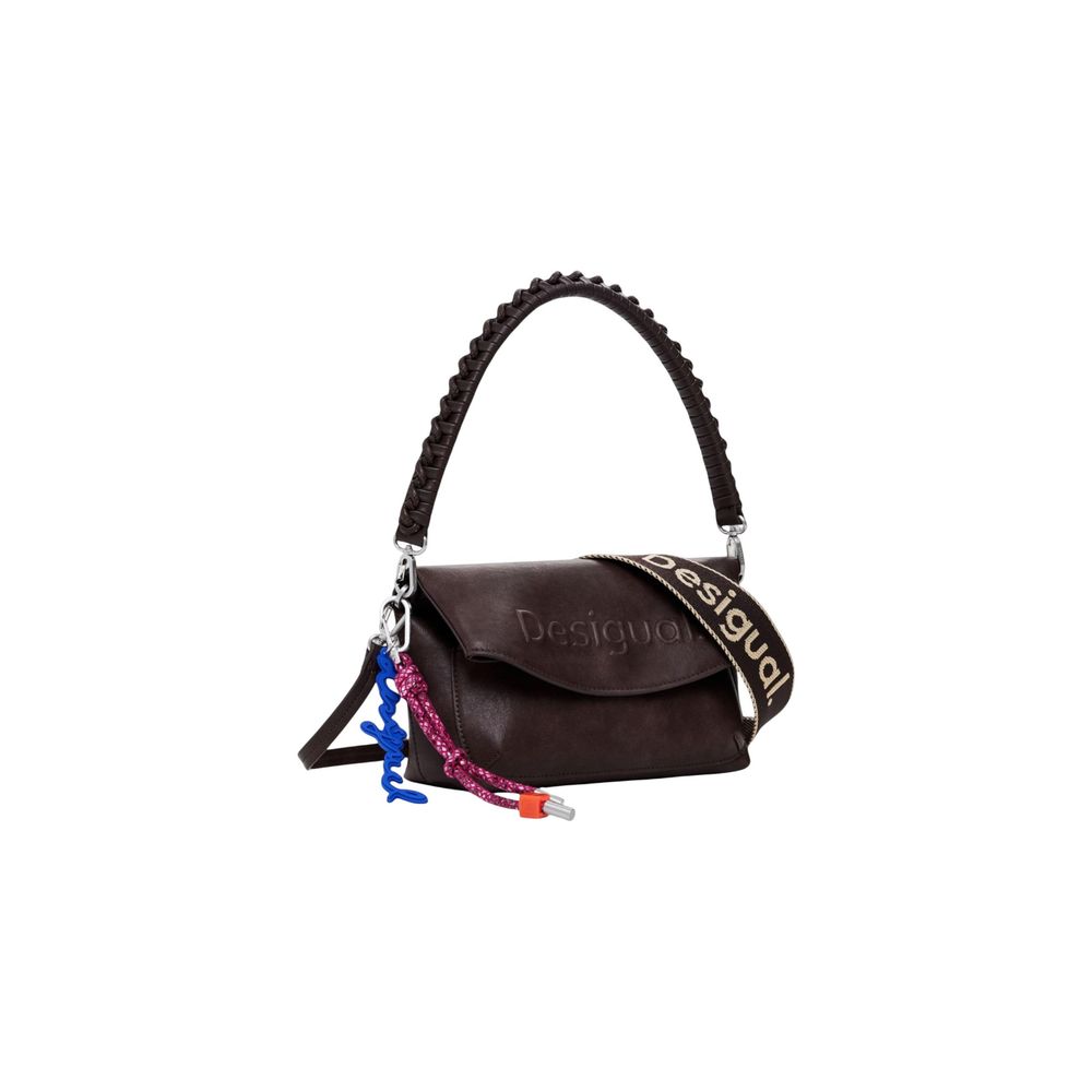 Brown Polyethylene Handbag