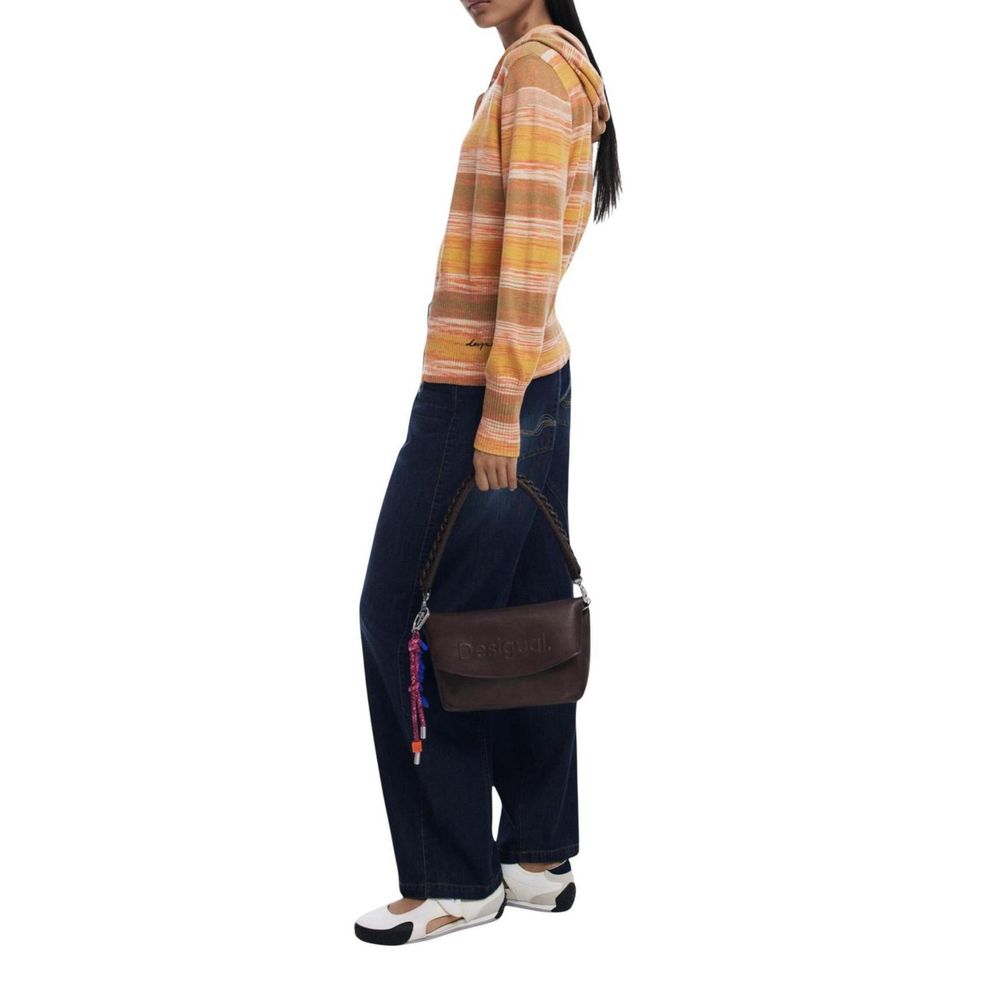Brown Polyethylene Handbag