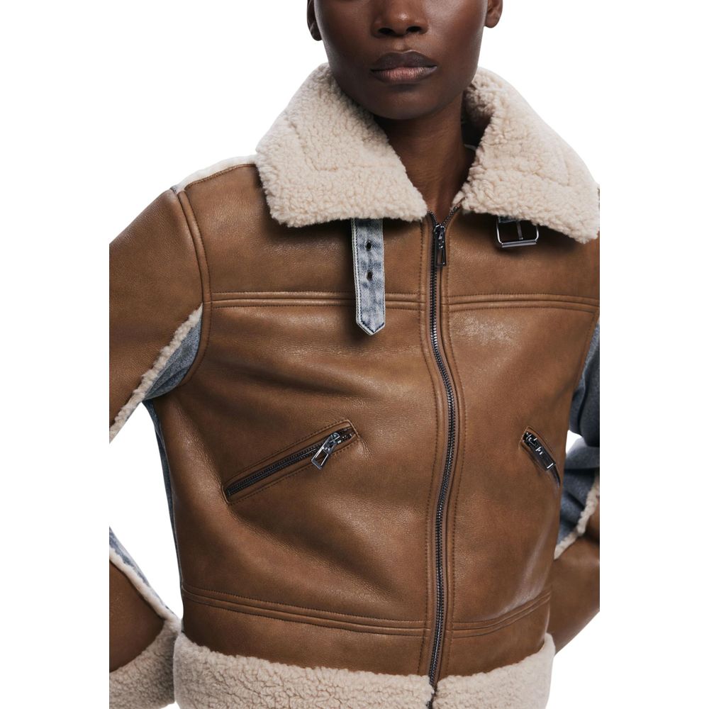 Beige Cotton Coat
