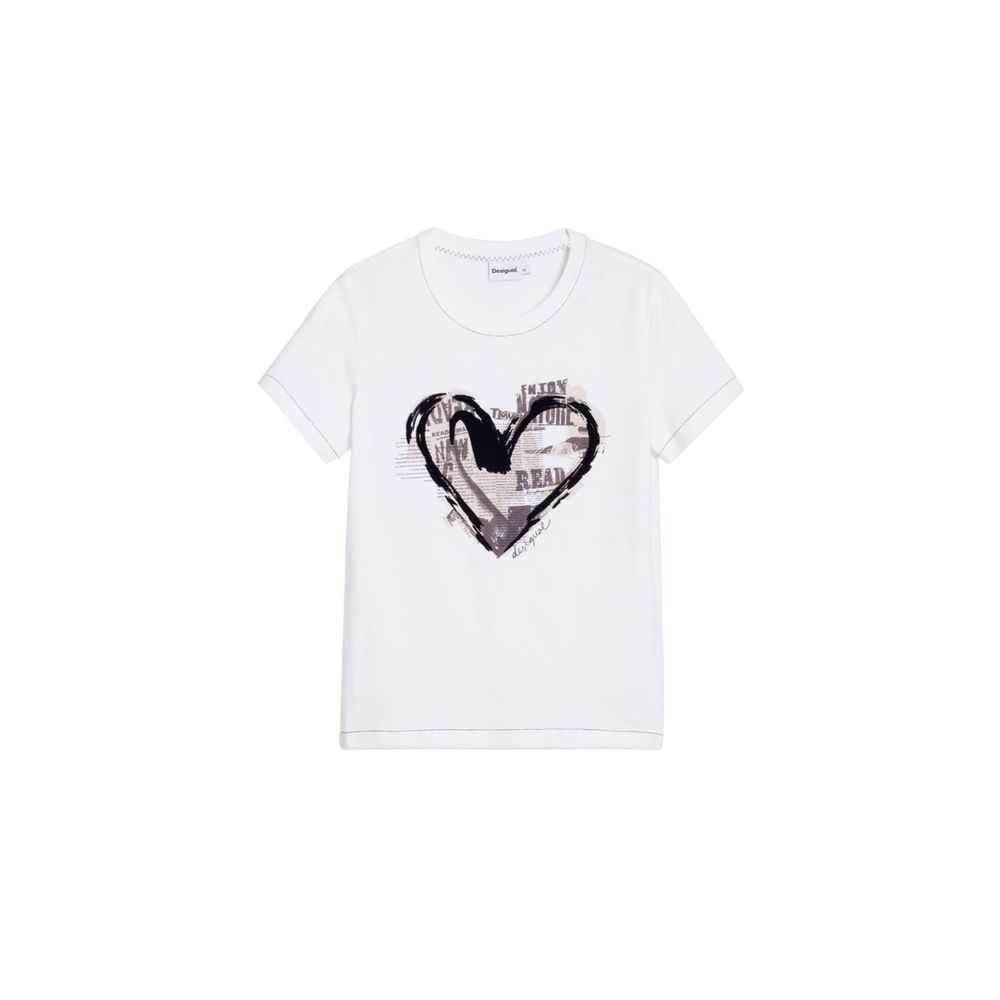 White Cotton T-Shirt