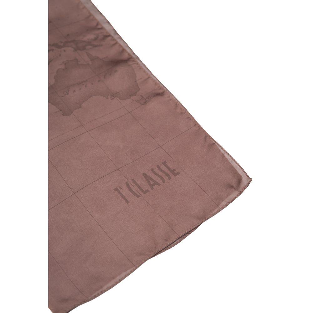 Gray Polyester Scarf