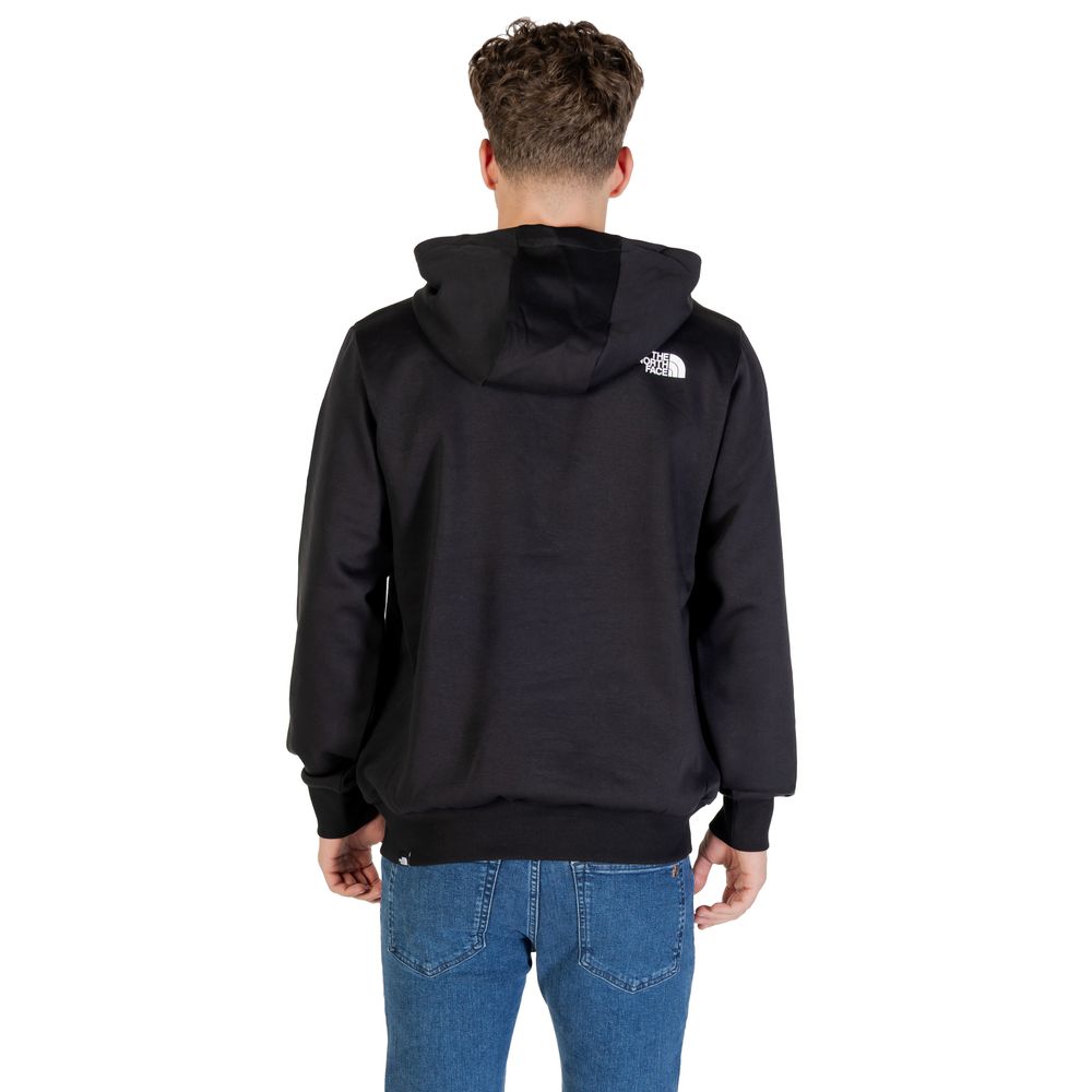 Black Cotton Hoodie