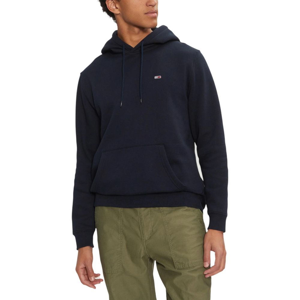 Blue Cotton Hoodie
