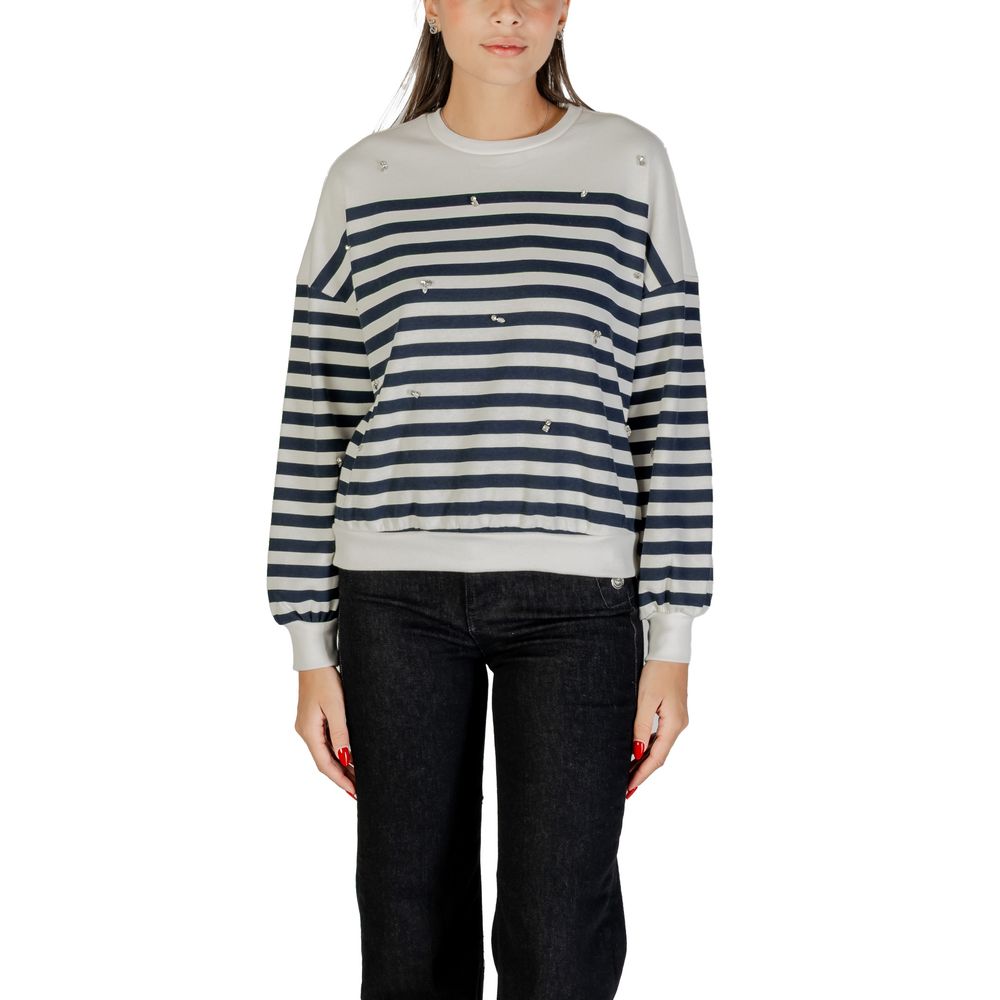 Blue Cotton Sweatshirt