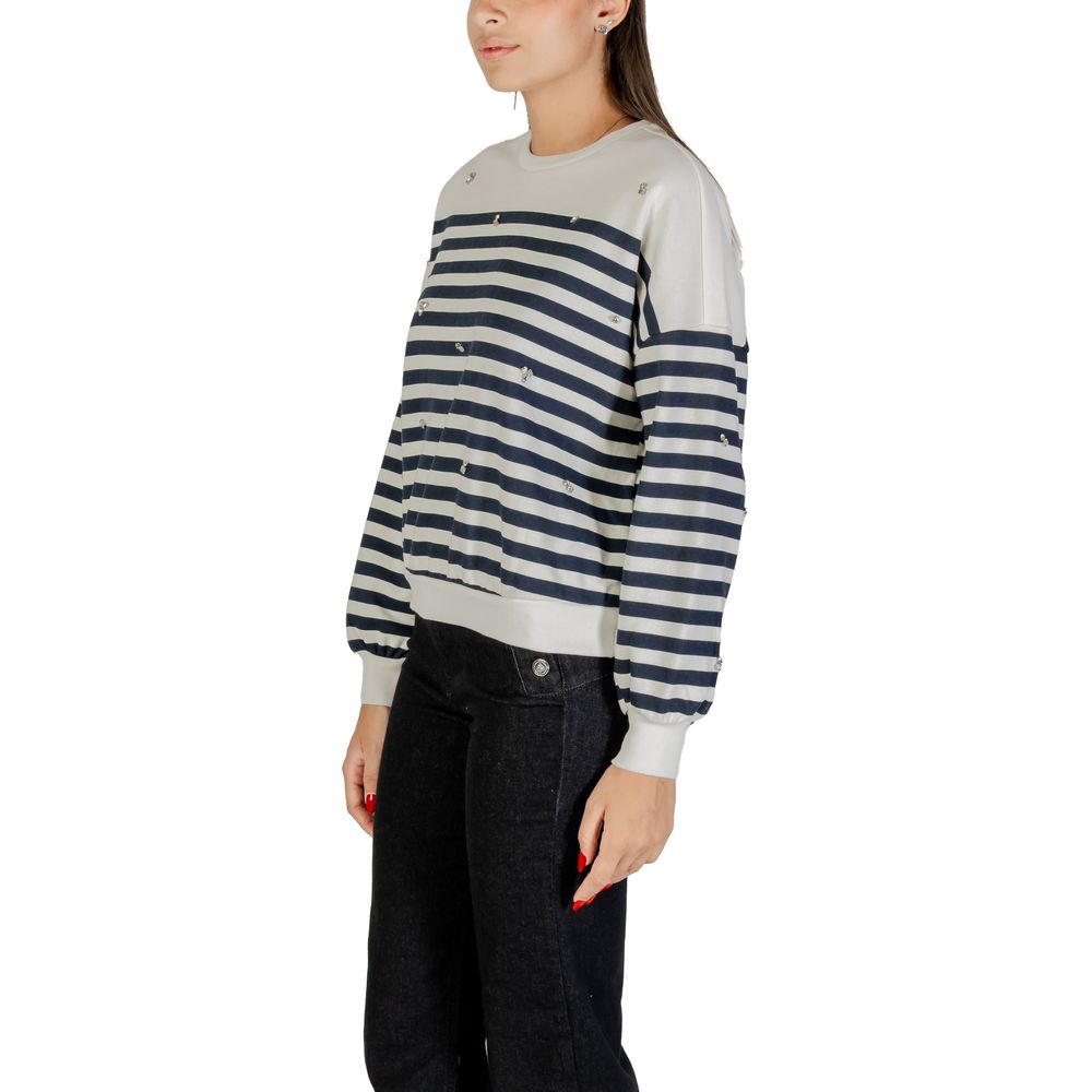 Blue Cotton Sweatshirt