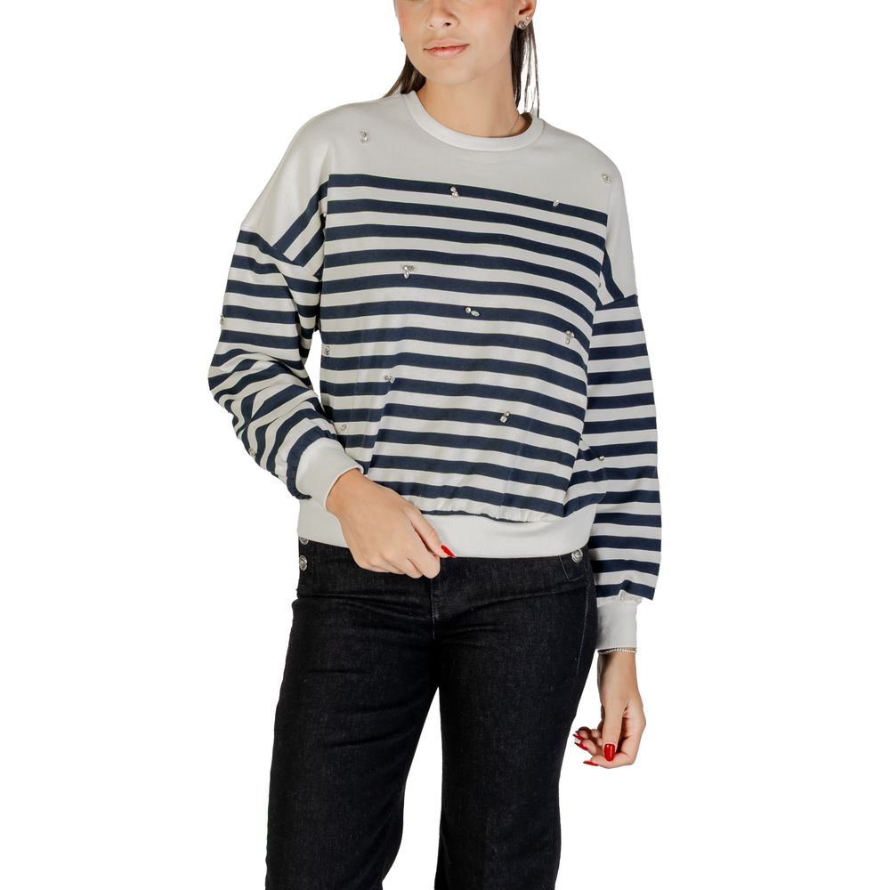 Blue Cotton Sweatshirt