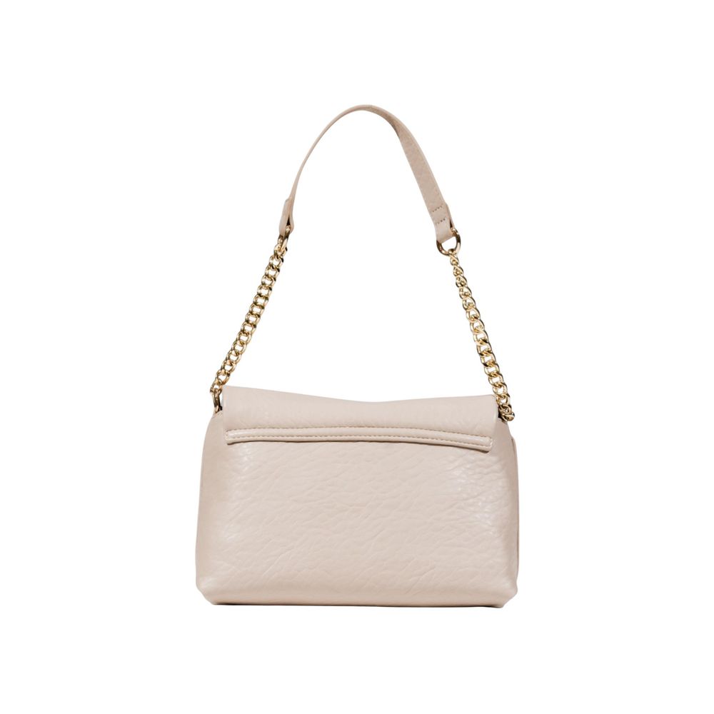 Beige Polyester Handbag