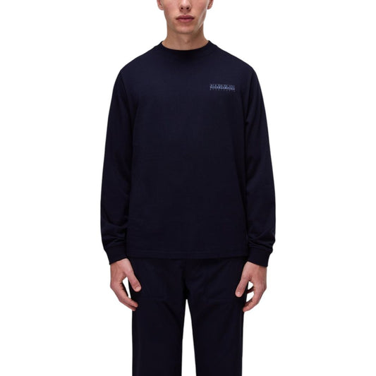 Blue Cotton Sweatshirt