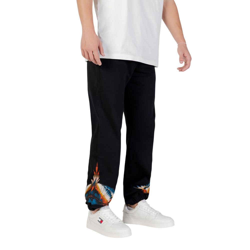Black Cotton Joggers (Workout Pants)